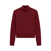 Maglione in misto lana donna bordeaux guess - maglie
