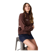 Maglione in misto lana donna marrone guess - maglie