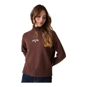 Maglione in misto lana donna marrone guess - maglie