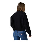 Maglione in misto lana donna nero guess - maglie