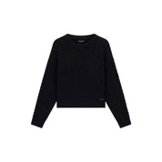 Maglione in misto lana donna nero guess - maglie