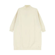 Maglione lungo a collo alto vestibilità morbida Donna Please Please