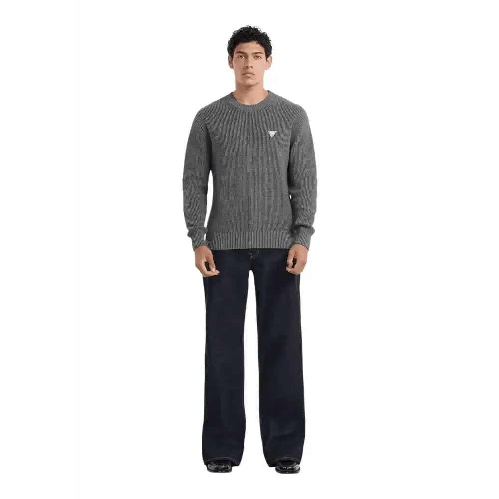 Maglione mini logo triangolo Uomo Guess Jeans - Follower SRL