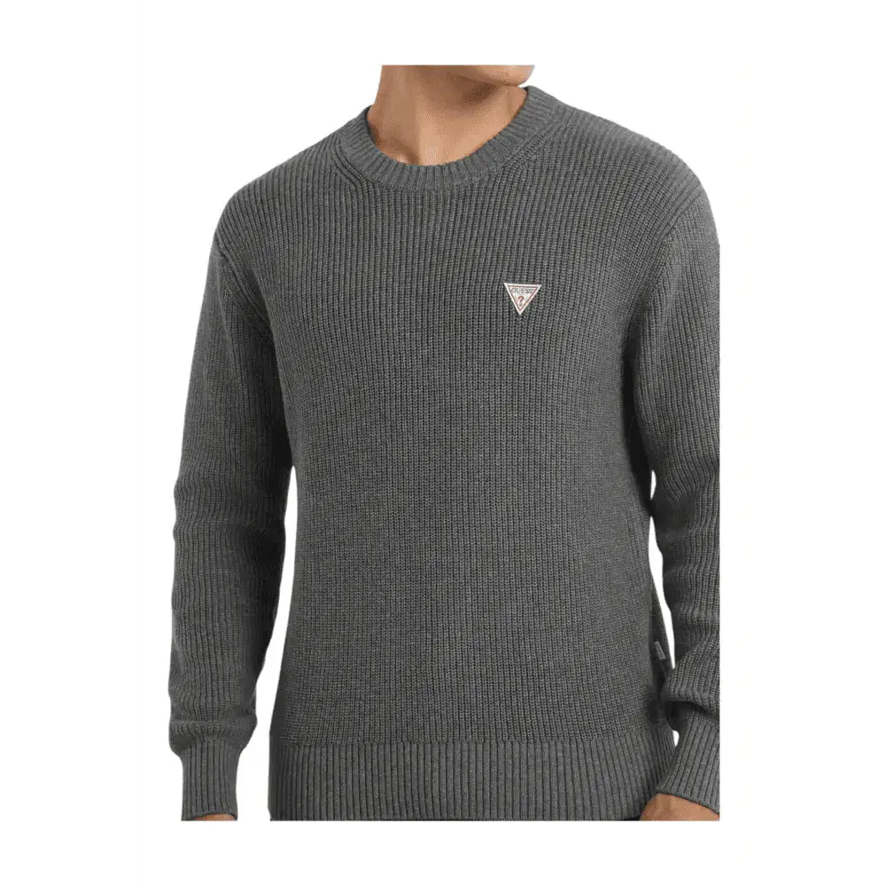 Maglione mini logo triangolo Uomo Guess Jeans - Follower SRL