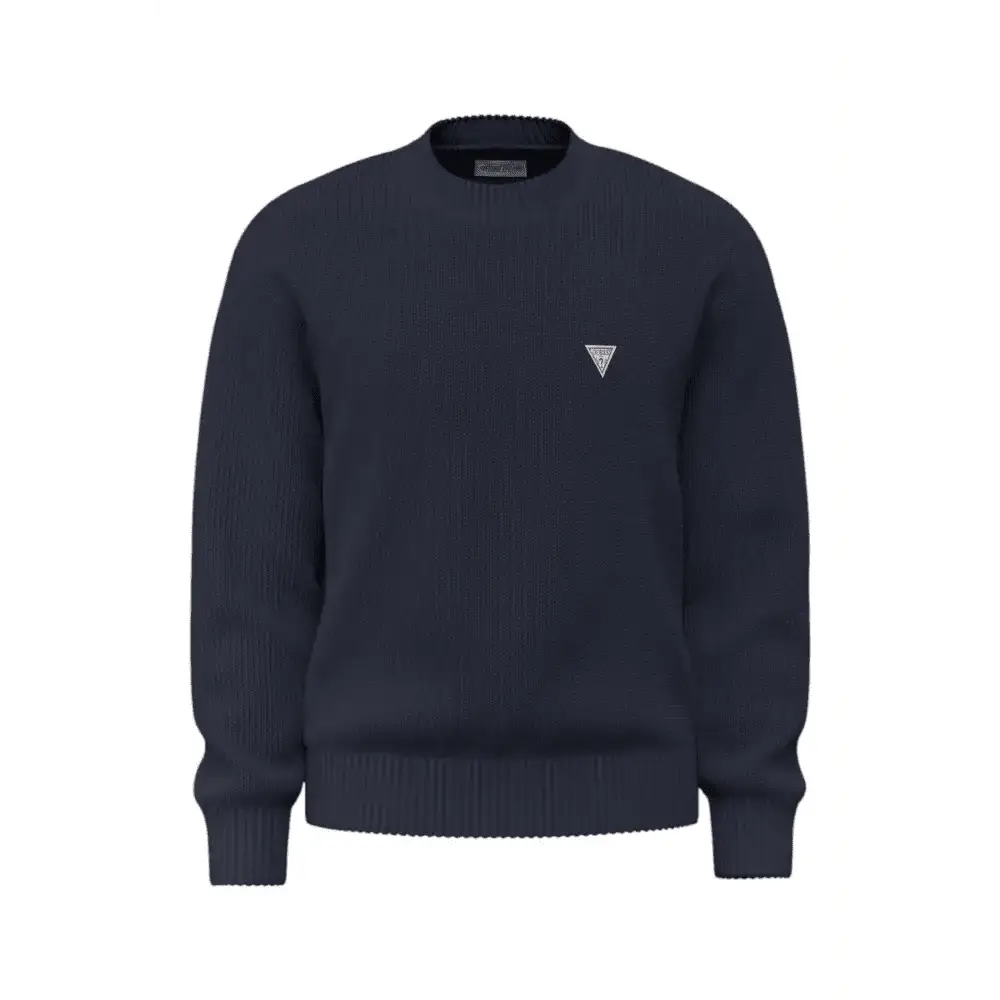 Maglione mini logo triangolo Uomo Guess Jeans - Follower SRL