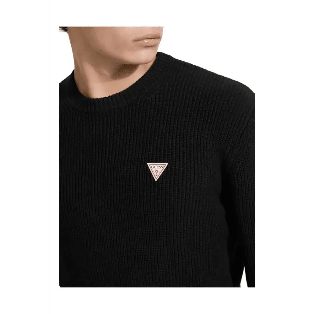 Maglione mini logo triangolo Uomo Guess Jeans - Follower SRL