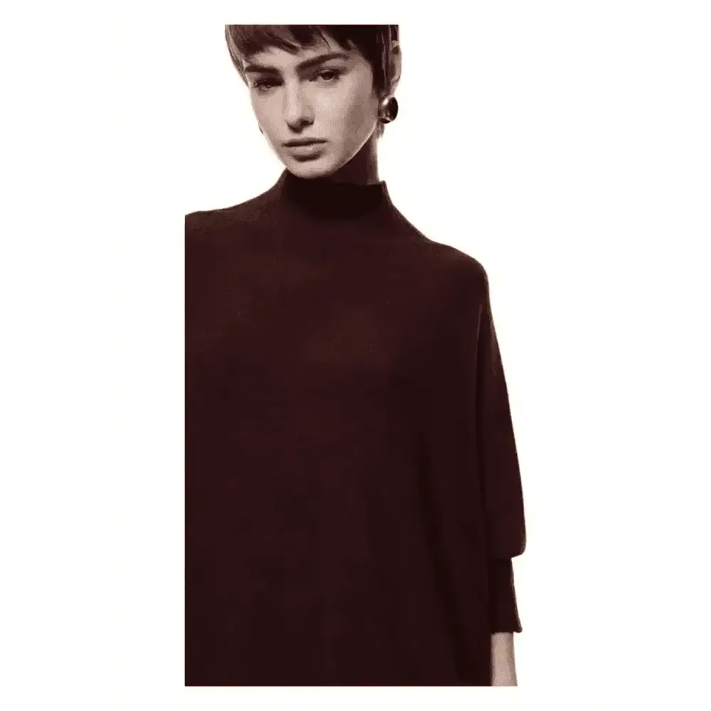 Maglione oversize collo alto manica tre quarti Donna Imperial - Follower SRL