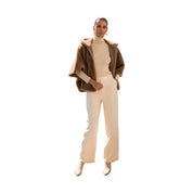 Mantella svasata in finta pelliccia Donna Attentif Paris Attentif Paris