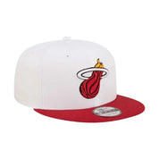 Miami Heat NBA Corona Bianca 9fifty Adulto unisex New Era New Era