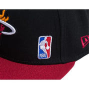 Miami Heat NBA Team Arch 9Fifty Snapback Adulto unisex New Era New Era