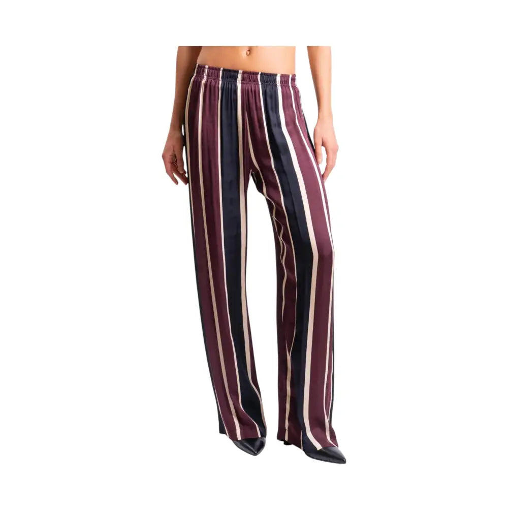Pantalone a righe elastico in vita Donna Imperial Imperial