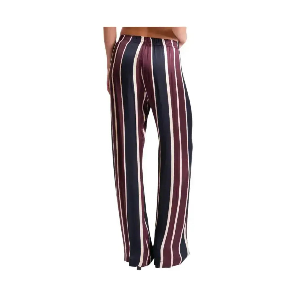 Pantalone a righe elastico in vita Donna Imperial - Follower SRL
