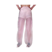 Pantalone cargo in organza Donna Gaëlle Paris - Follower SRL