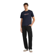 Pantalone chino cargo uomo nero guess - pantaloni