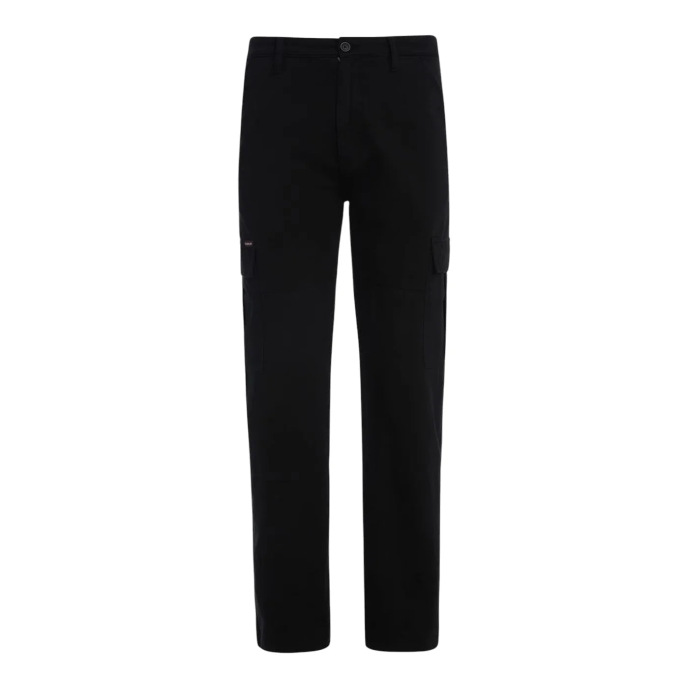 Pantalone chino cargo uomo nero guess - pantaloni