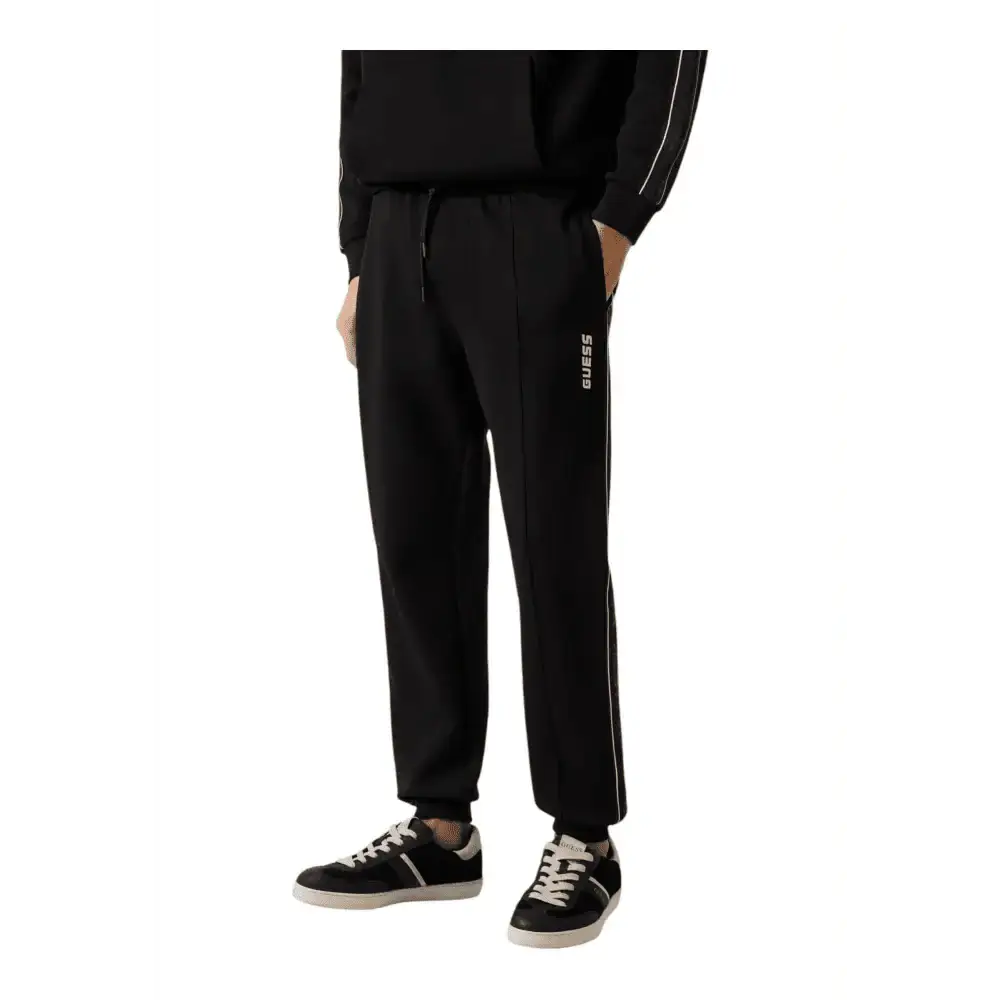 Pantalone jogger con logo laterale Uomo Guess Activewear Regular Fit - Follower SRL