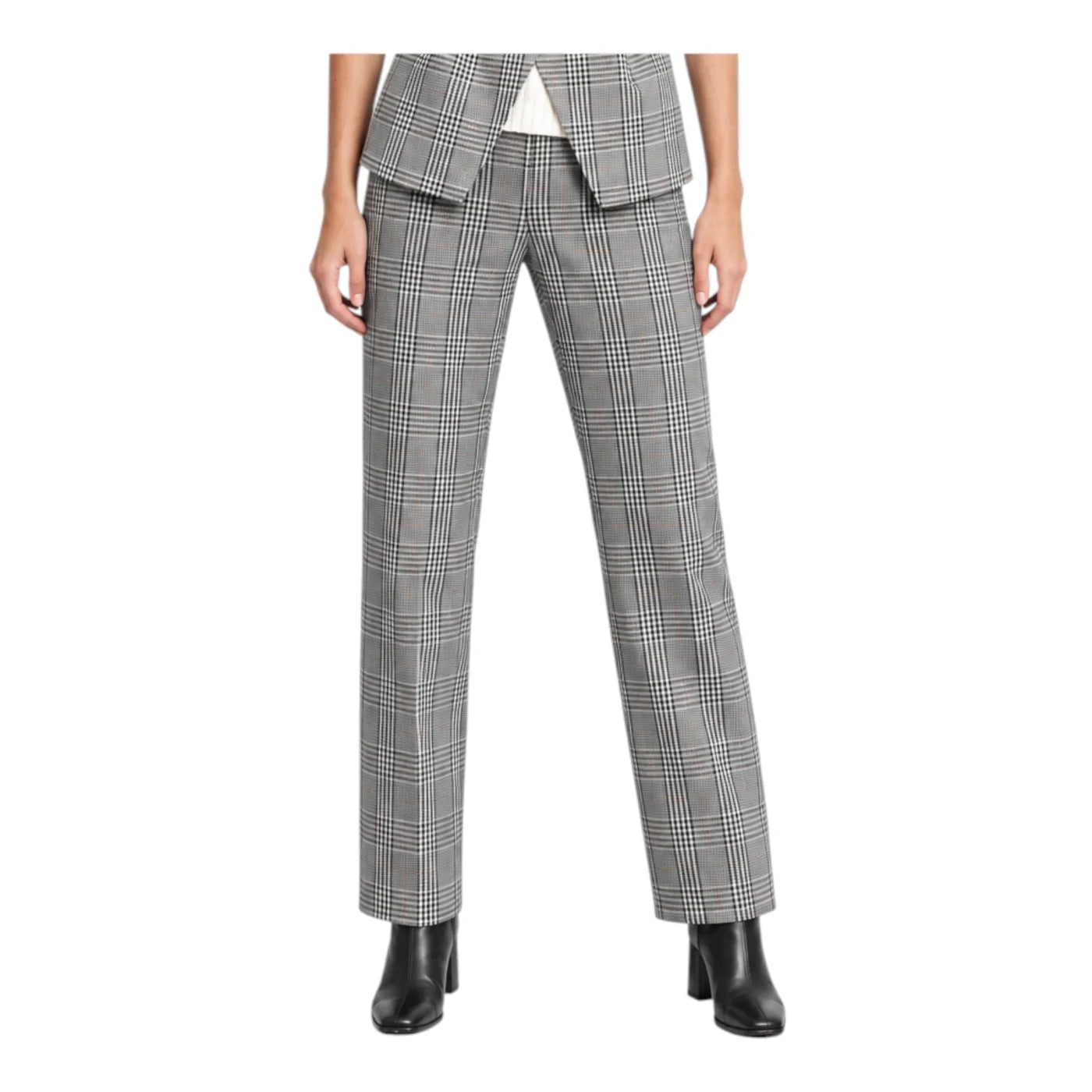 Pantalone scozzese donna grigio please - pantaloni