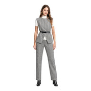 Pantalone scozzese donna grigio please - pantaloni