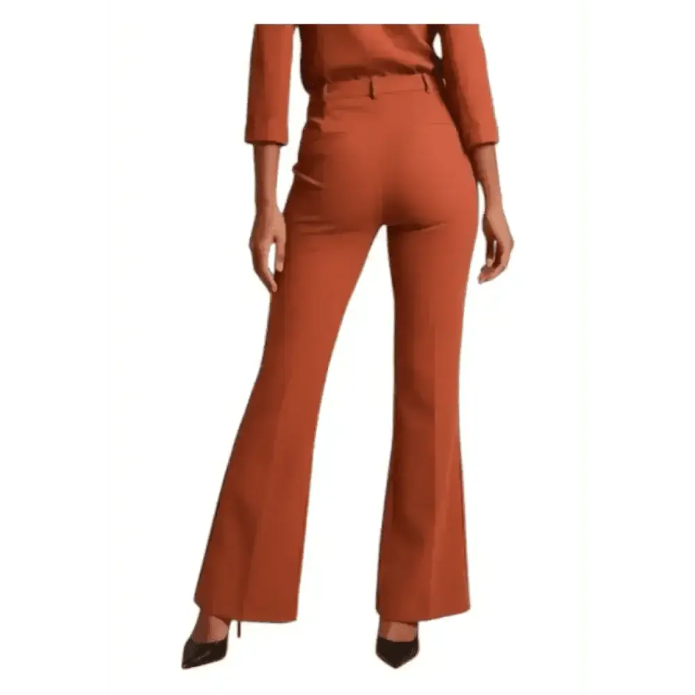 Pantaloni a zampa vita media Donna Imperial - Follower SRL