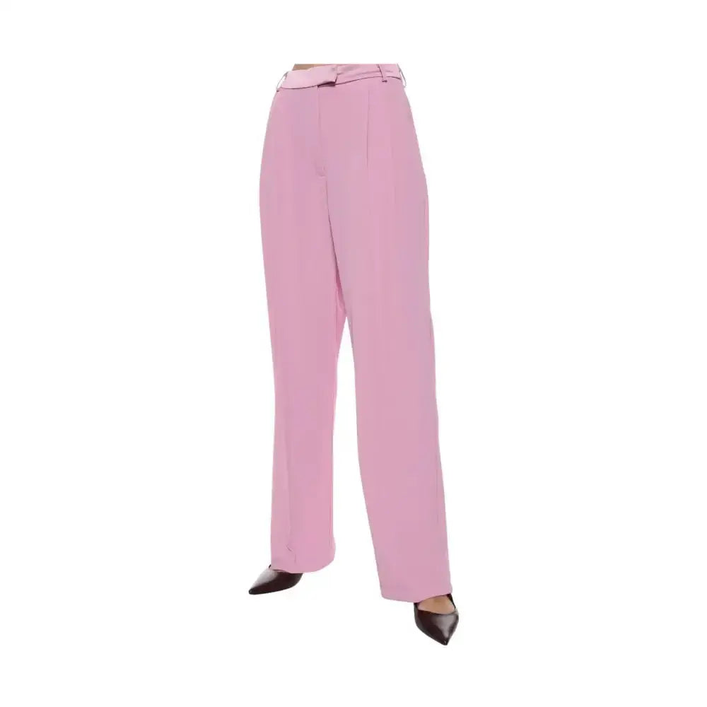 Pantaloni ampi a vita alta Donna Imperial - Follower SRL