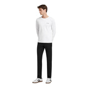Pantaloni chino uomo guess jeans nero