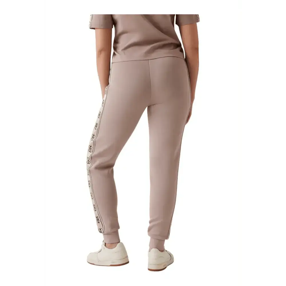 Pantaloni jogger con banda laterale logata Donna Guess Activewear - Follower SRL