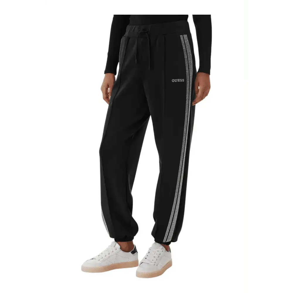 Pantaloni jogger con strass Donna Guess Activewear - Follower SRL