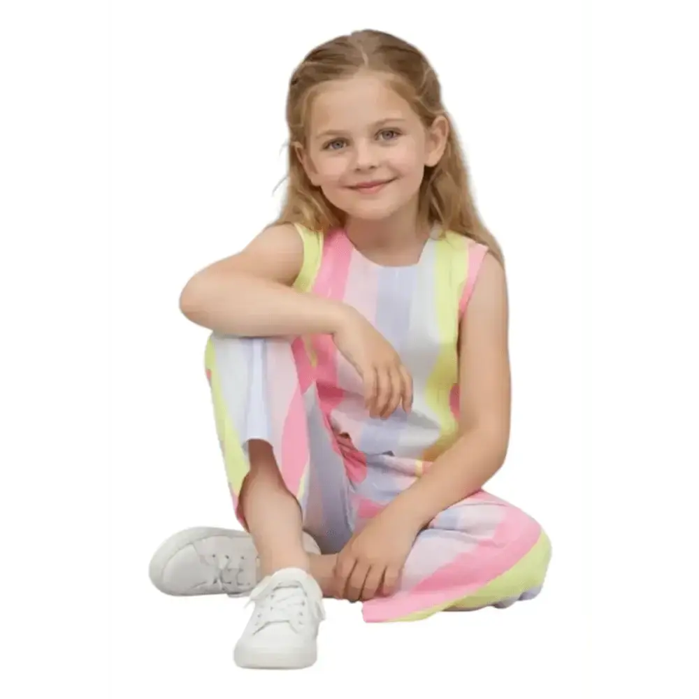 Pantaloni larghi Billieblush Bambina Multicolore - Follower SRL