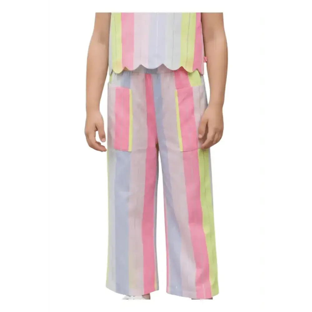 Pantaloni larghi Billieblush Bambina Multicolore - Follower SRL