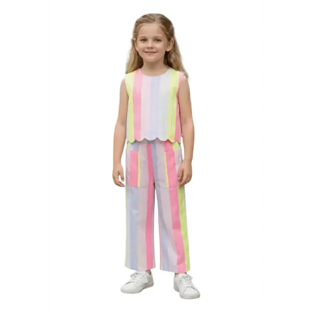 Pantaloni larghi Billieblush Bambina Multicolore - Follower SRL