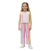 Pantaloni larghi Billieblush Bambina Multicolore - Follower SRL