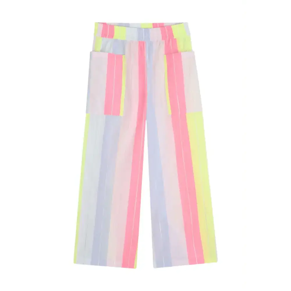 Pantaloni larghi Billieblush Bambina Multicolore - Follower SRL