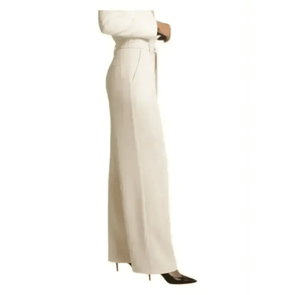 Pantaloni palazzo a vita alta con pince Donna Imperial - Follower SRL