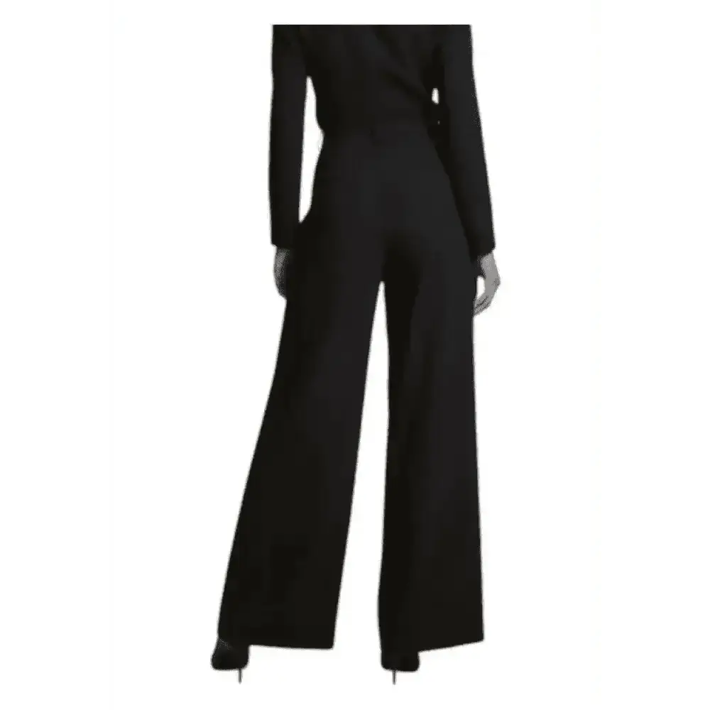 Pantaloni palazzo a vita alta con pince Donna Imperial - Follower SRL