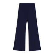 Pantaloni sartoriali linea affusolata donna blu imperial