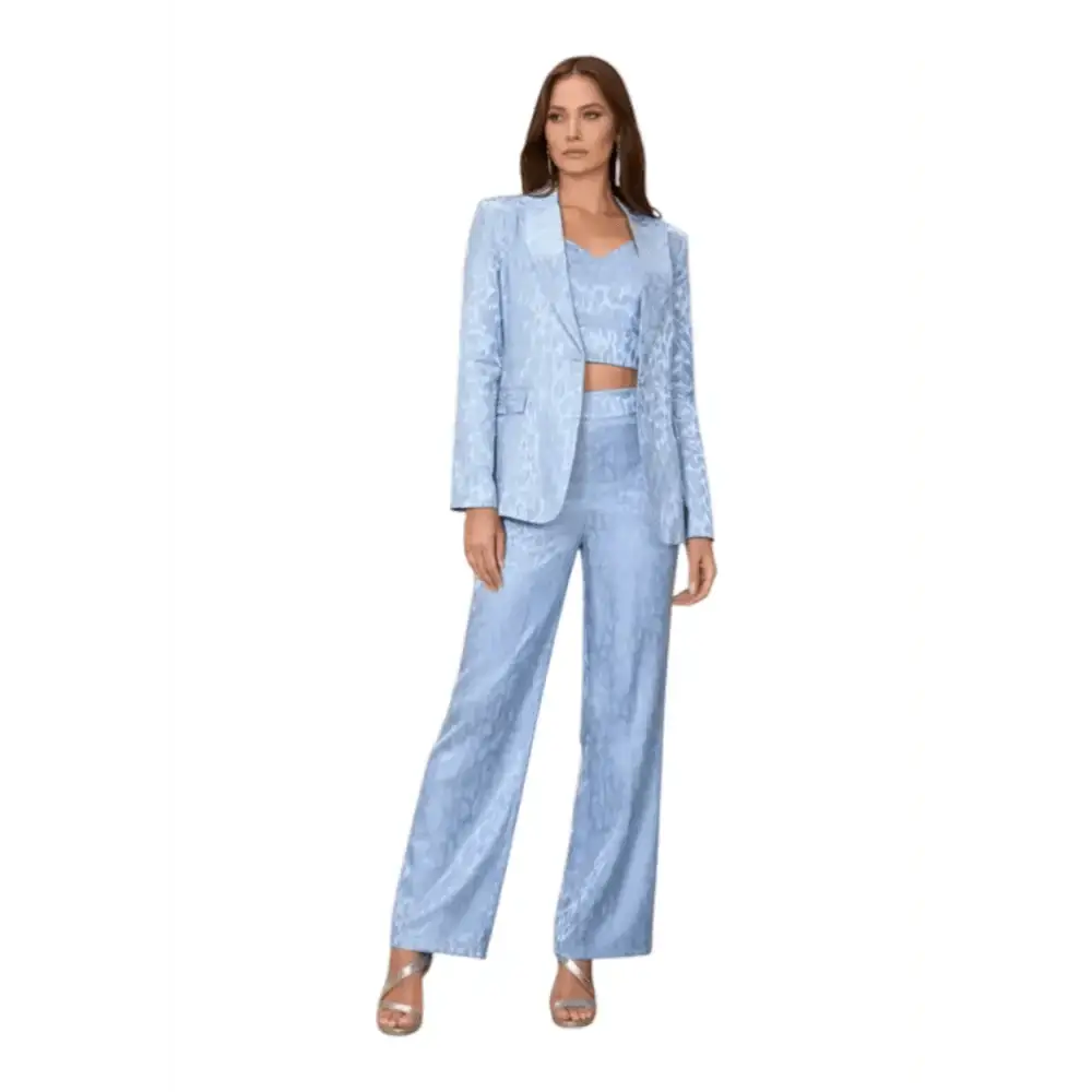 Pantaloni wide leg damascato Donna PDK - Follower SRL