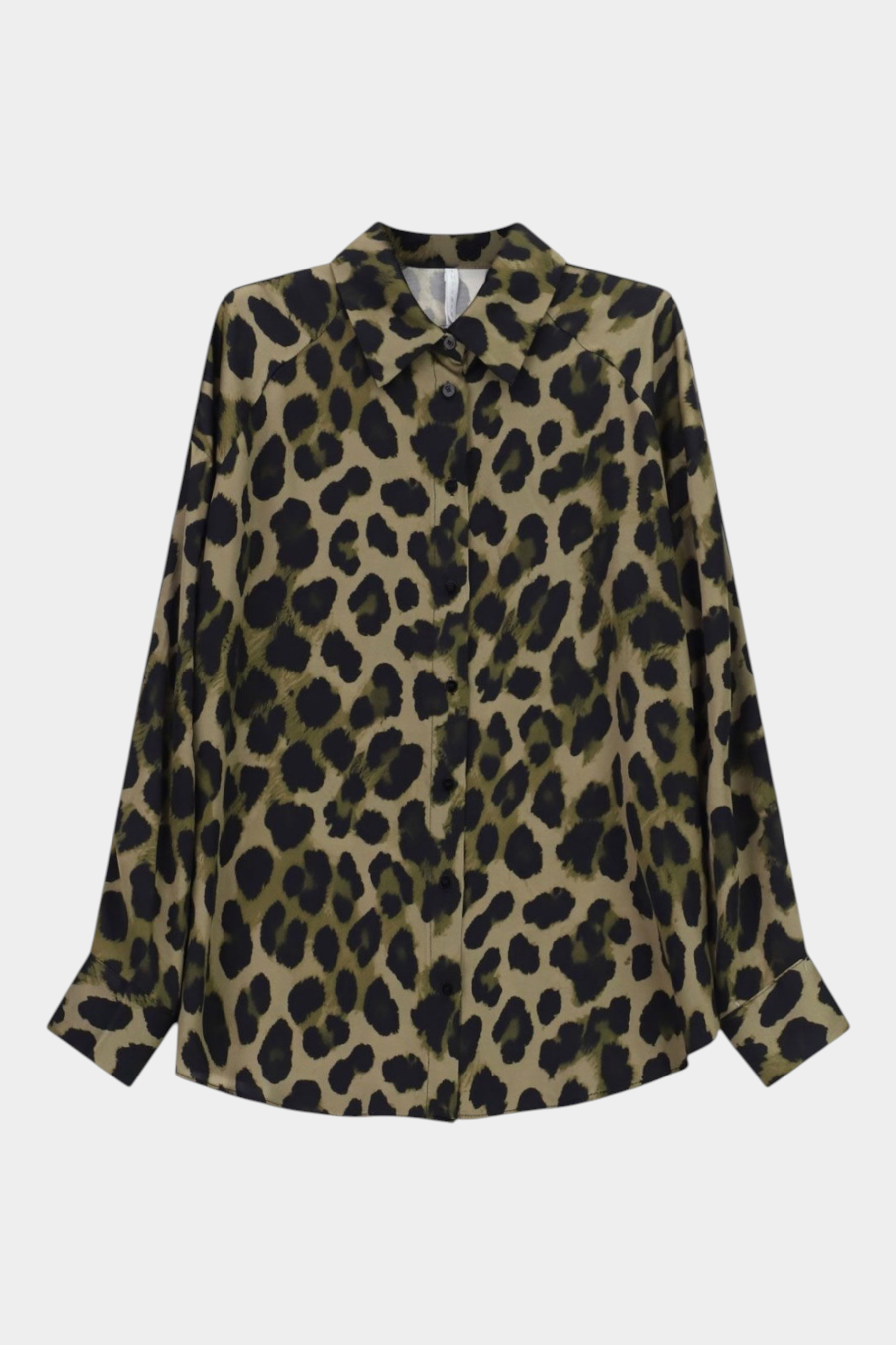 Camicia stampa animalier donna verde imperial - camicie