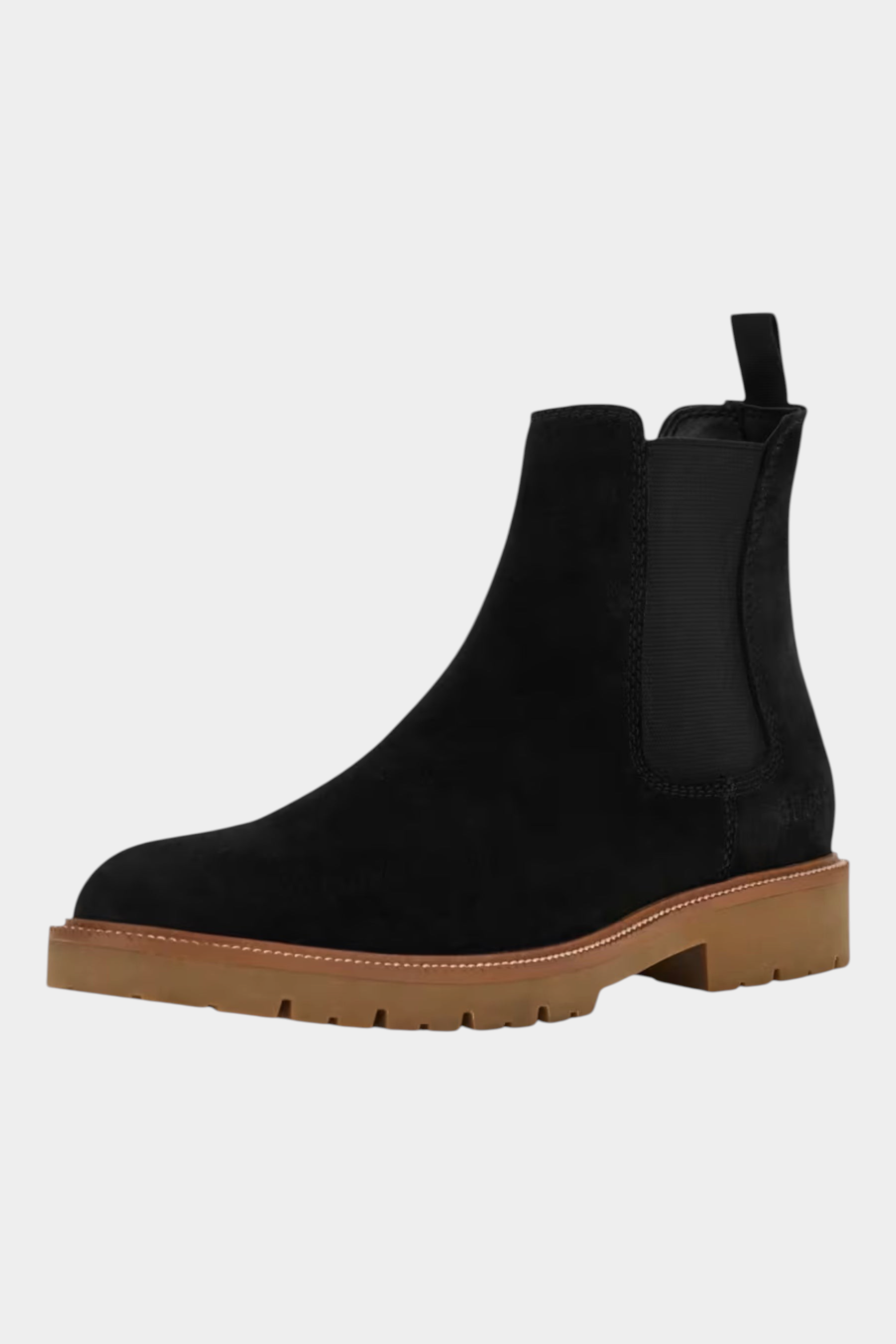 Stivale in pelle scamosciata uomo nero guess - stivali e stivaletti