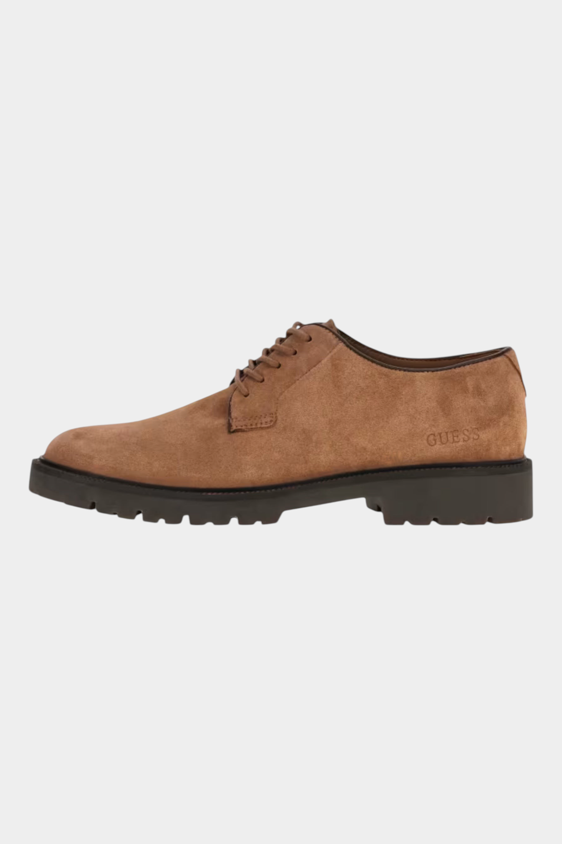 Sneakers in suede bryndon uomo marrone guess - scarpe basse