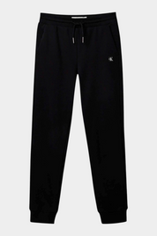 Pantaloni sportivi logo iconico bambino nero calvin klein