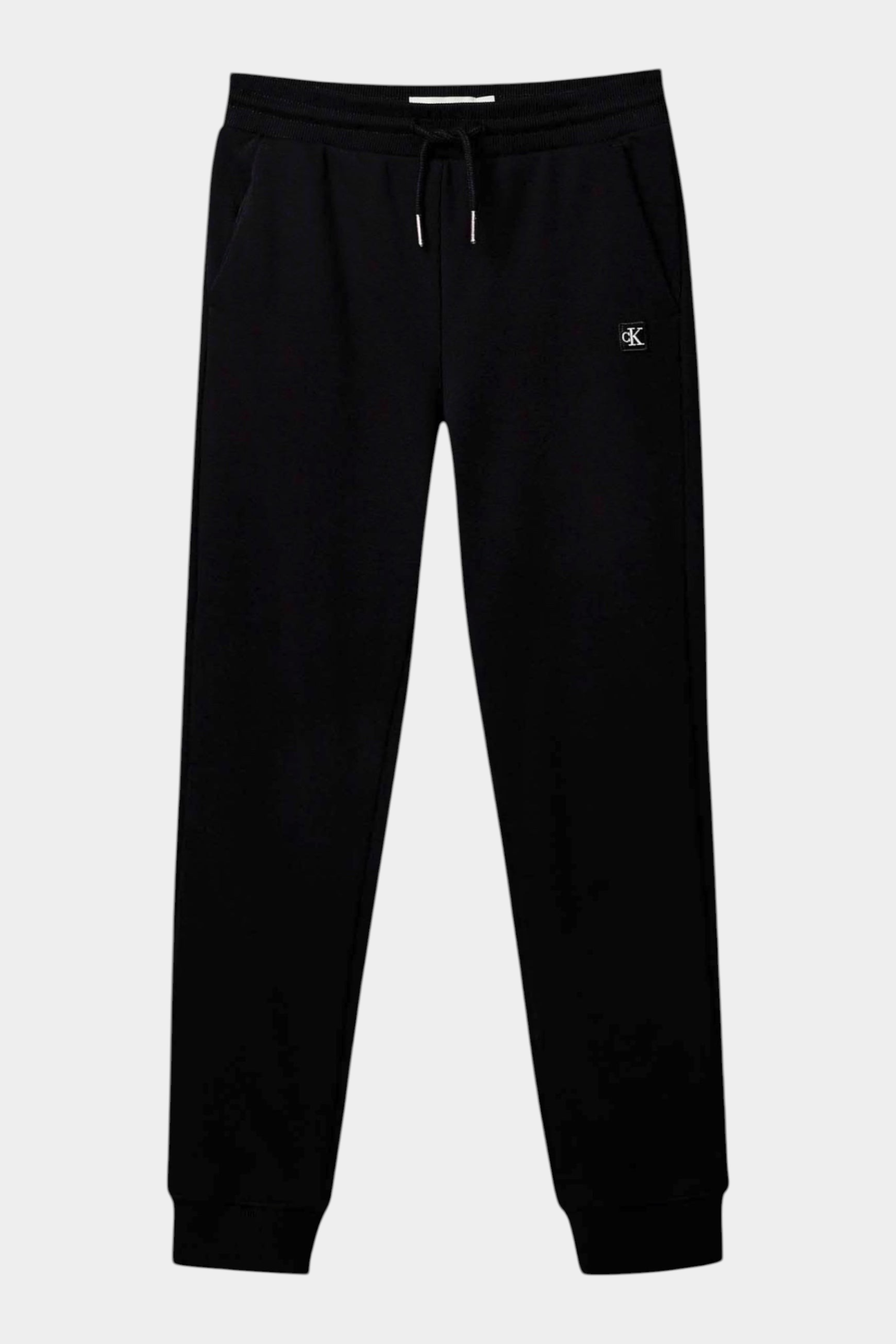 Pantaloni sportivi logo iconico bambino nero calvin klein