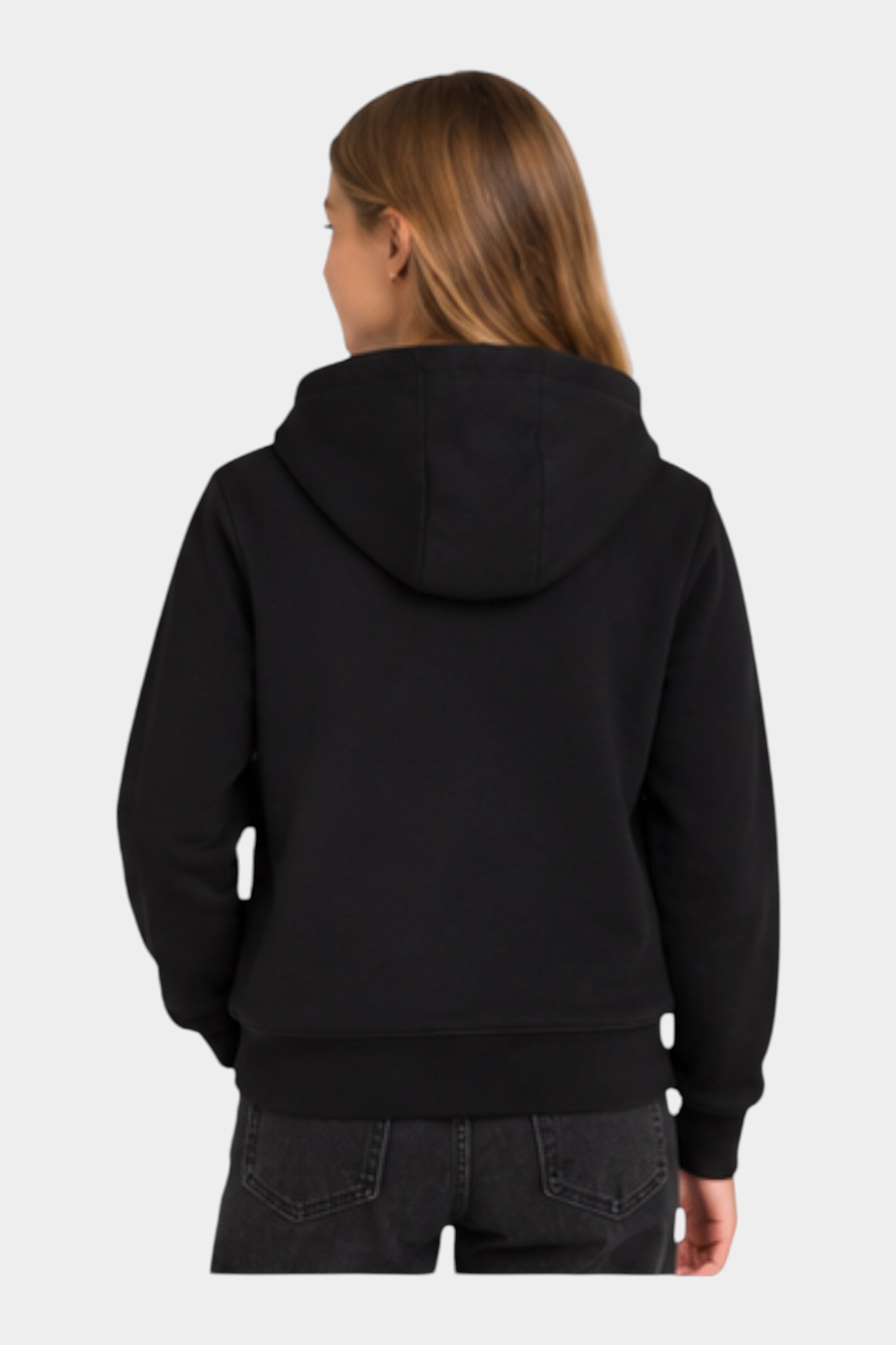 Felpa cappuccio bambino nero calvin klein - felpe