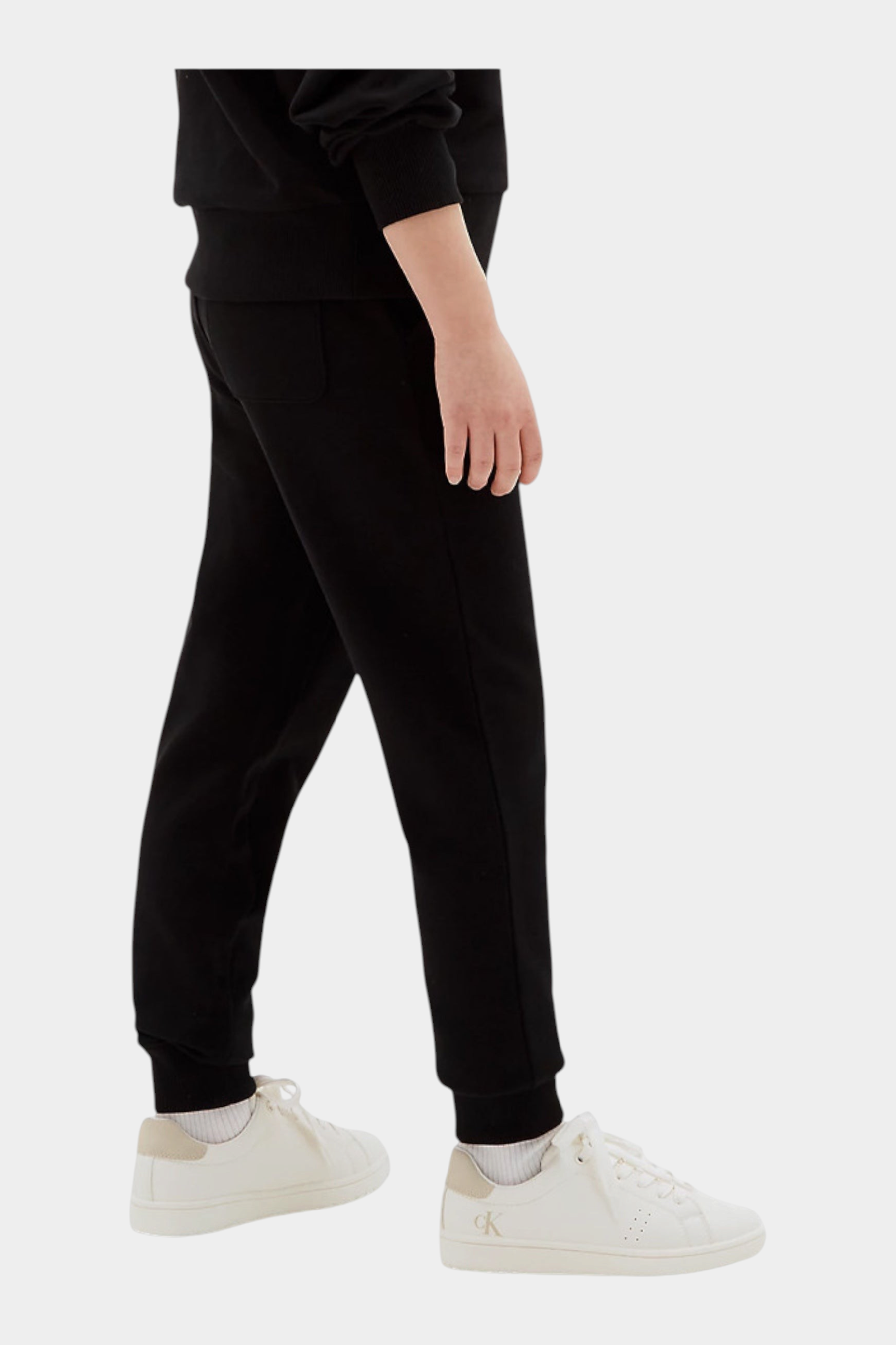 Pantaloni sportivi bambina nero calvin klein