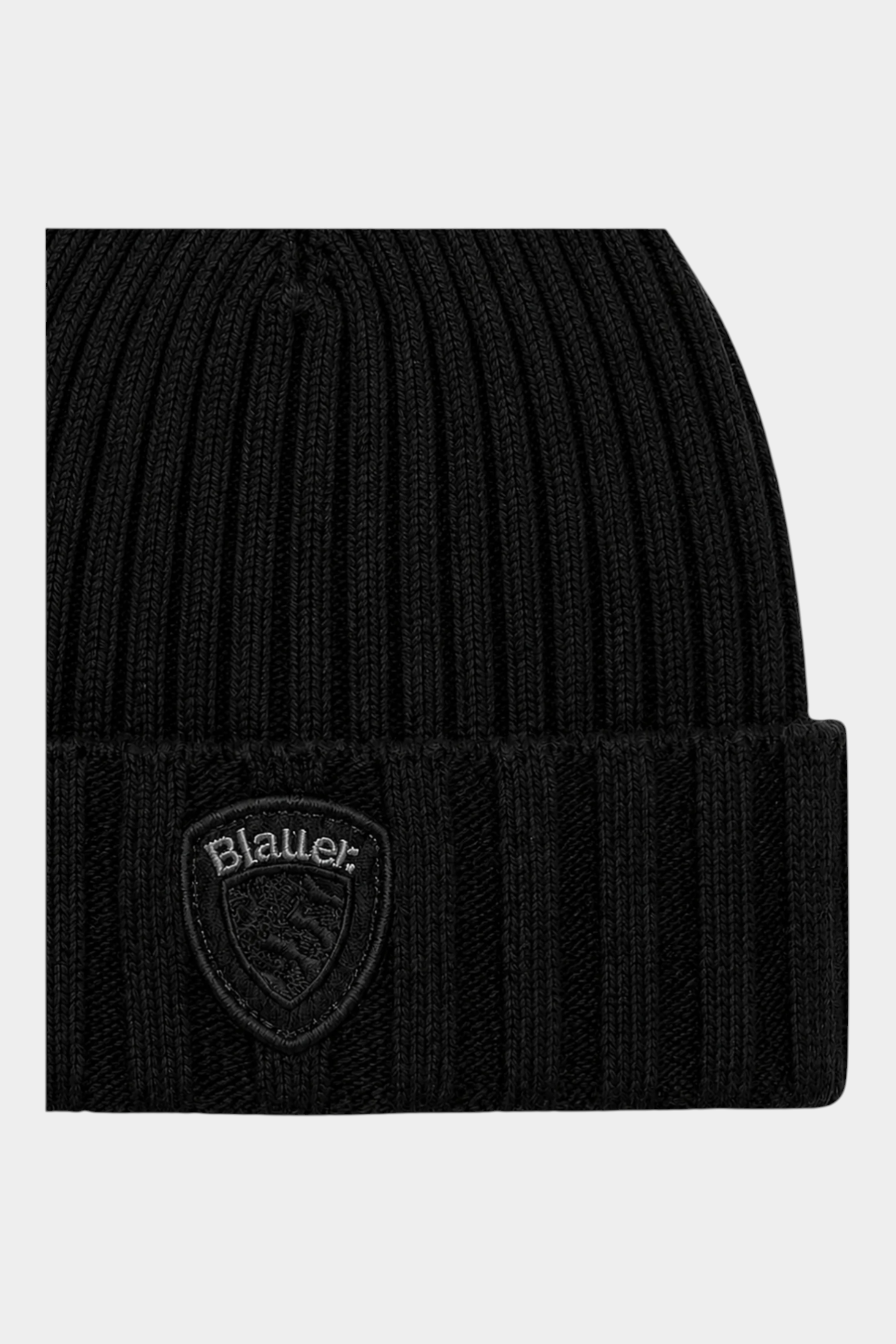 Berretto kenwood a coste bambino nero blauer - cappelli