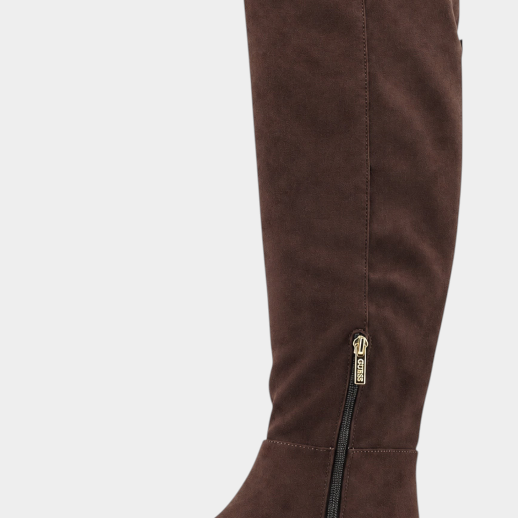 Stivale naure vera pelle donna marrone guess - stivali e stivaletti