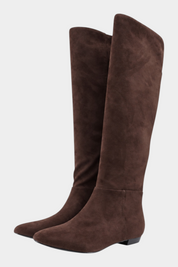 Stivale naure vera pelle donna marrone guess - stivali e stivaletti