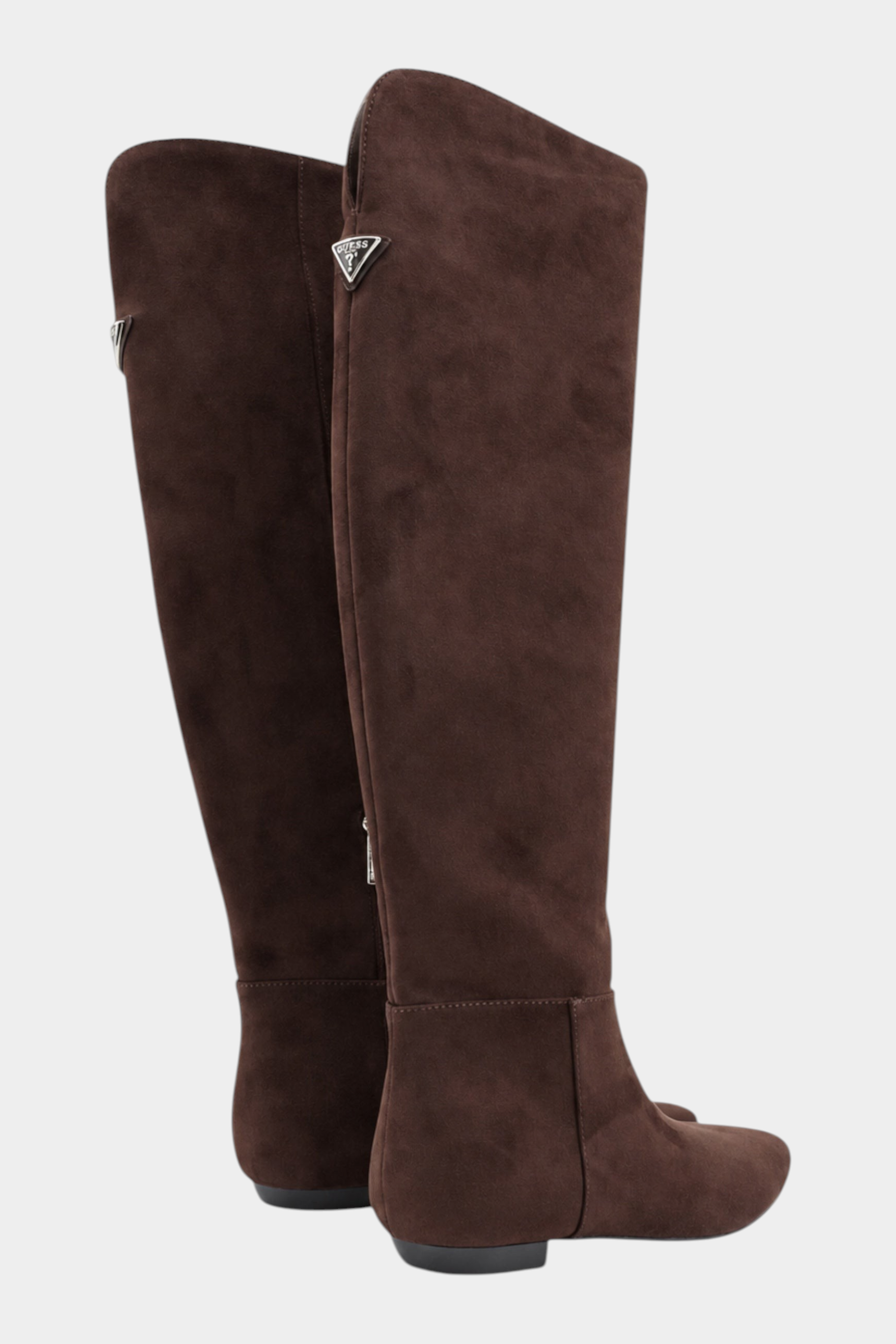 Stivale naure vera pelle donna marrone guess - stivali e stivaletti