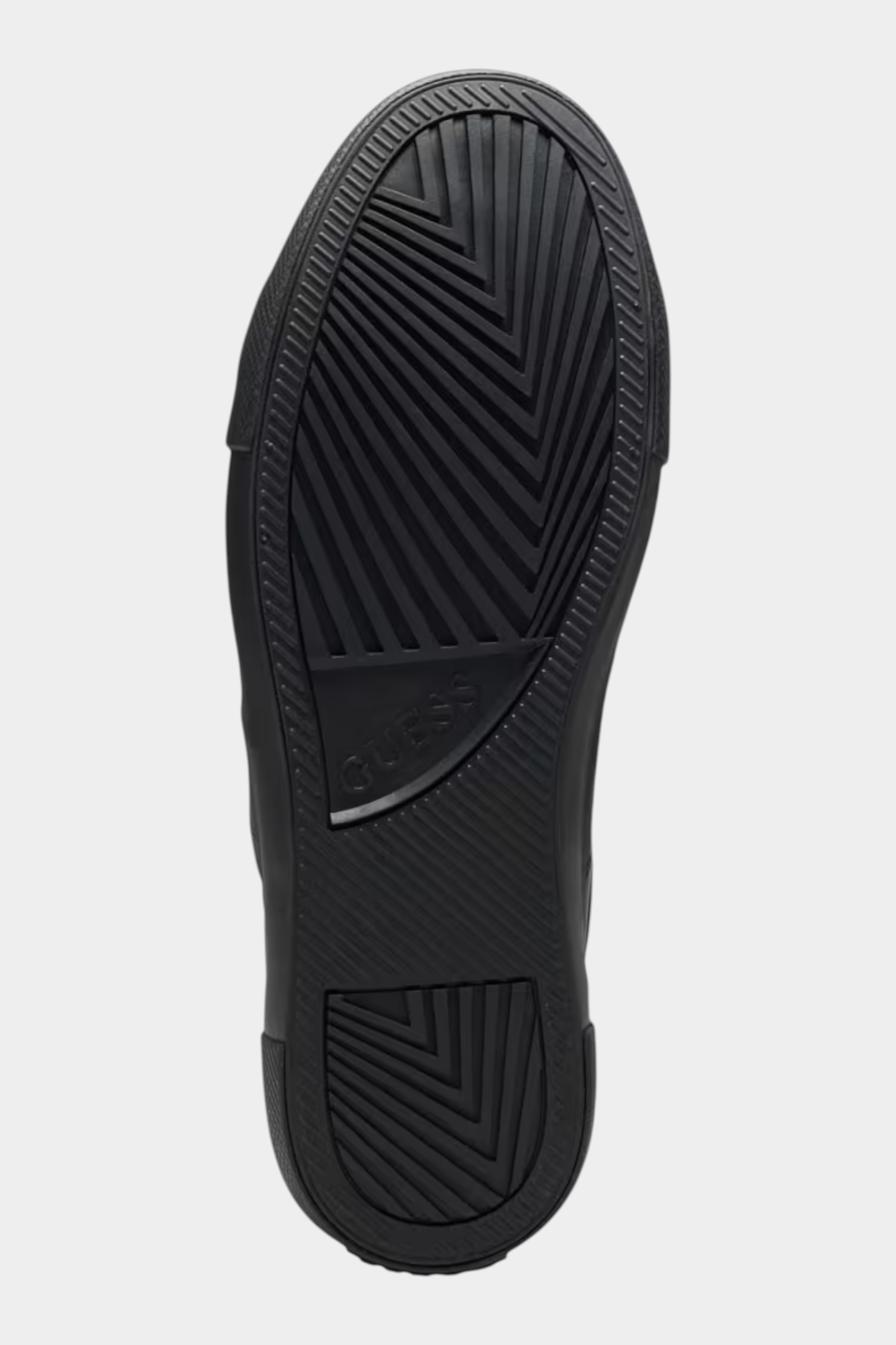 Sneakers in pelle genuine cribe uomo nero guess