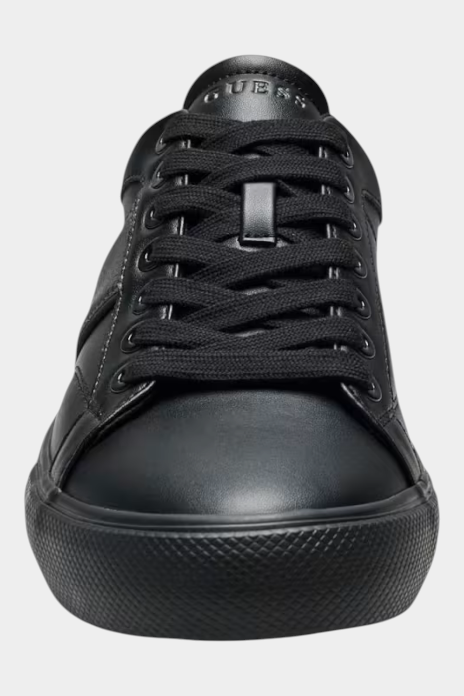 Sneakers in pelle genuine cribe uomo nero guess