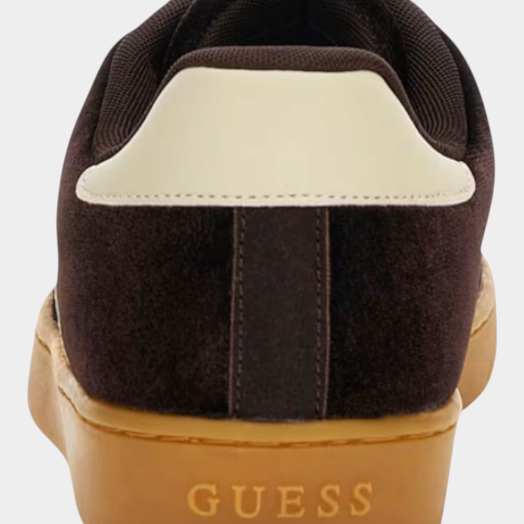 Sneakers naoki velvet donna marrone guess